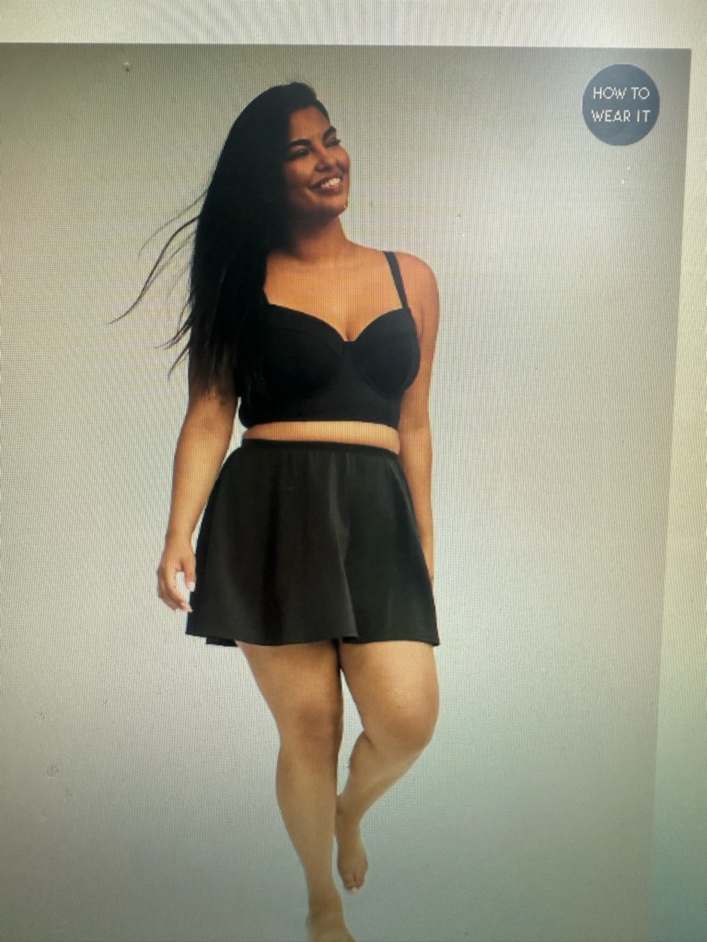 Torrid swim skirt